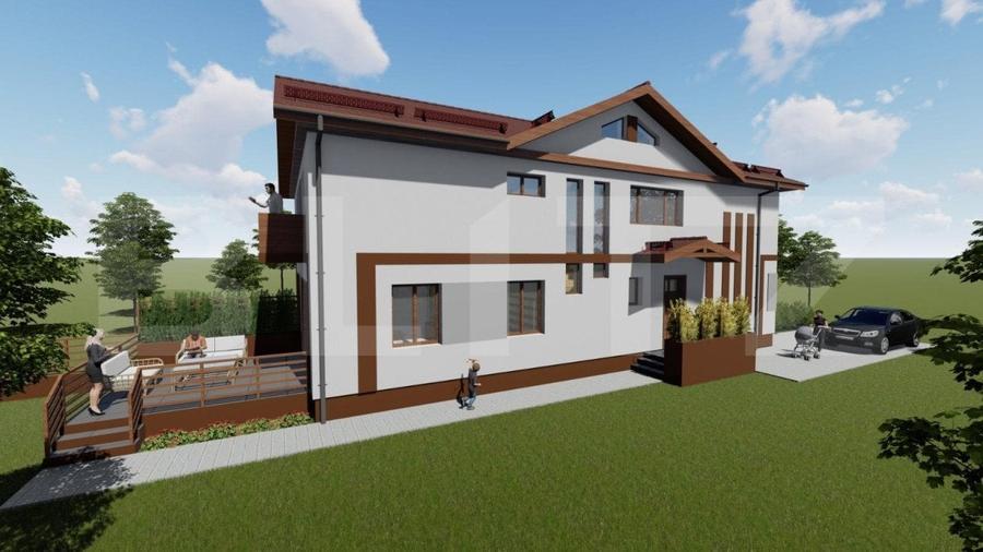 Casă individuală cu 4 camere cu Teren 300 Mp în Giroc