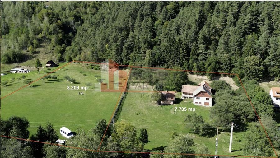 Teren Construcții intravilan de 1200 mp, în Moieciu