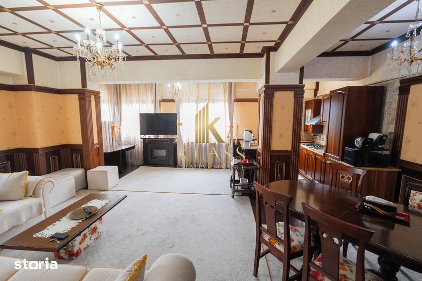 Apartament cu 3 camere decomandat, mobilat în Băneasa