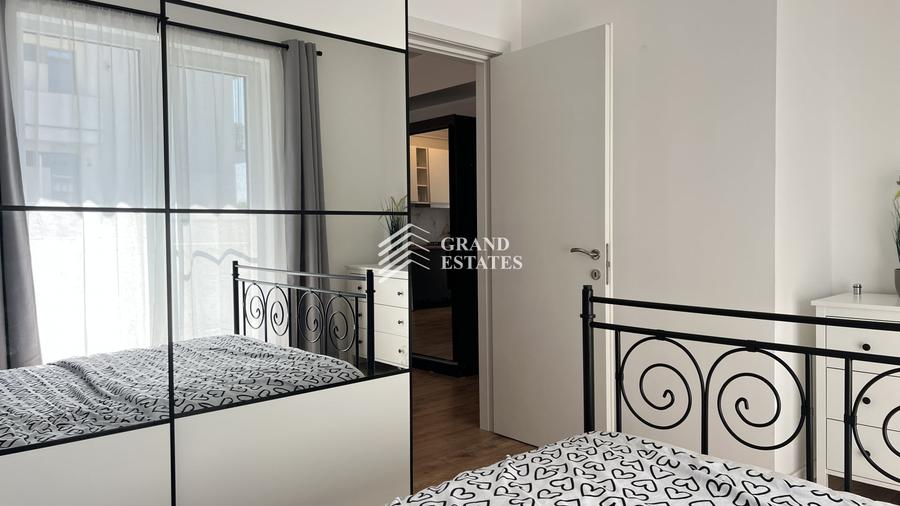 Apartament cu 2 camere semidecomandat, mobilat în Otopeni
