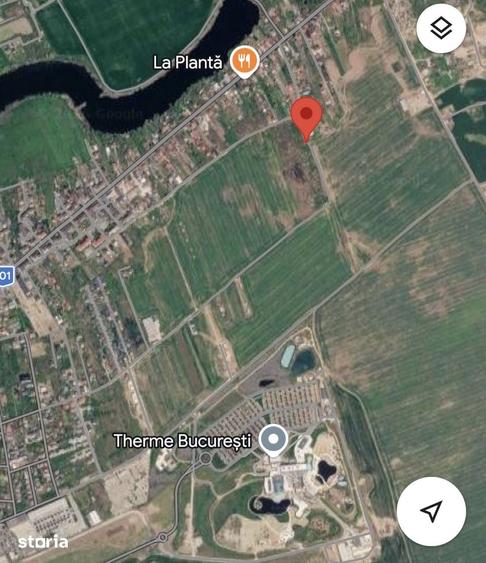 Intravilan cur?i construc?ii asfalt cu apa ?i canal 10 m curent la 20 - 1