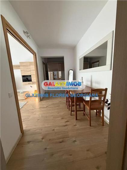 Apartament cu 2 camere semidecomandat, mobilat în Băneasa