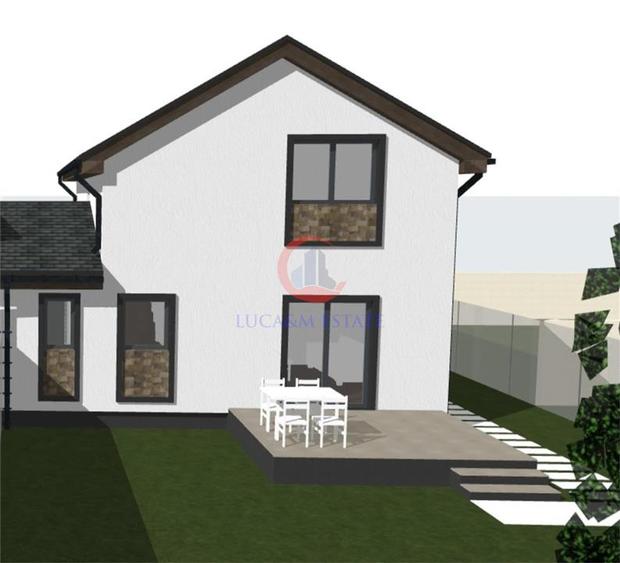 Duplex cu 3 camere cu Canalizare în Bucovăț (Remetea Mare)