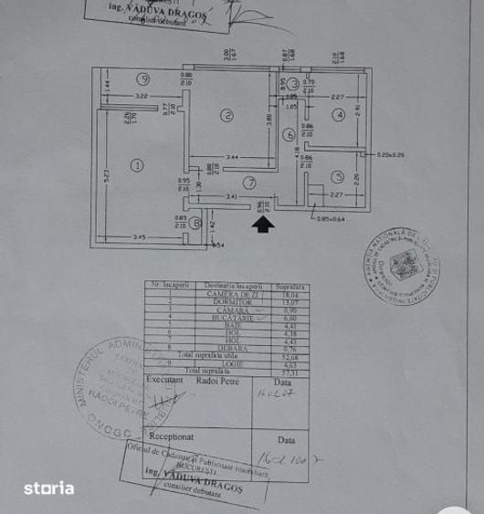 Apartament cu 2 camere decomandat în Domenii