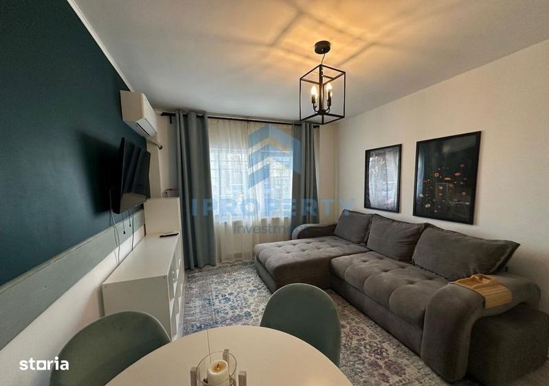 Apartament cu 2 camere, mobilat în Titan