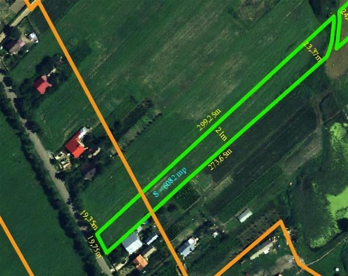 Teren Construcții intravilan de 6082 mp, în Movileni