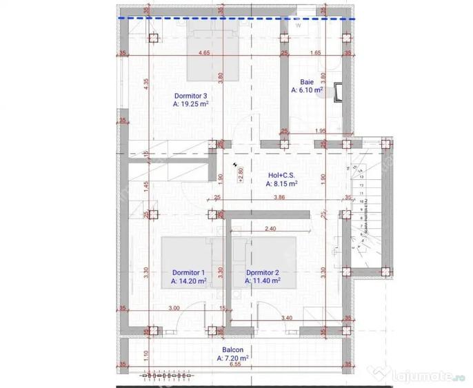 Casă cu 4 camere cu Teren 200 Mp în Vasile Aaron