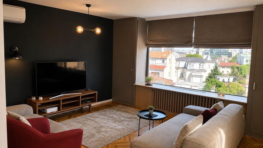 Penthouse calea Victoriei  /terasă 130 mp și priveliște spectaculoasa - 12