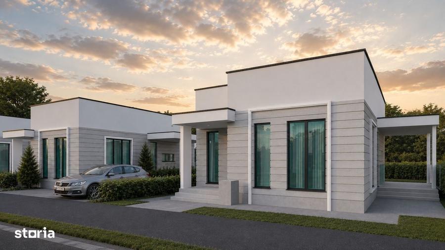 Casă cu 2 camere cu Teren 250 Mp în Cernica