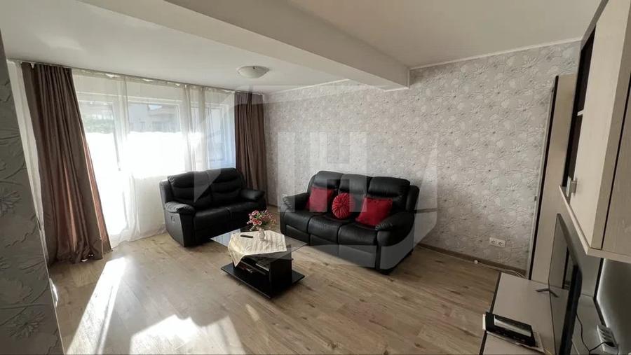 Apartament cu 2 camere semidecomandat, mobilat în Între Lacuri