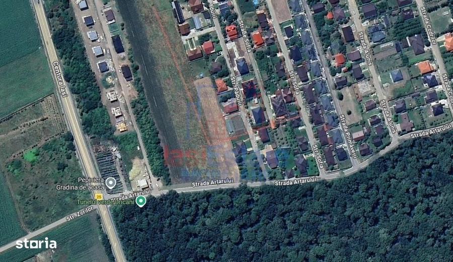 Zona Valea Ursului langa padure TEREN 2840mp cu toate utilitatile - 2