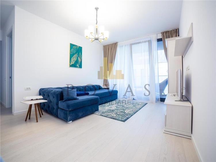 Apartament cu 2 camere decomandat, mobilat în Herăstrău