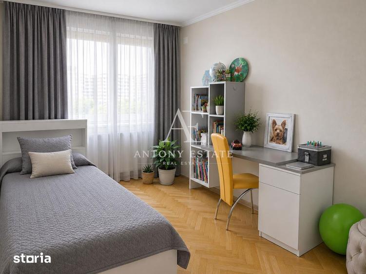 Apartament cu 4 camere decomandat, mobilat în Decebal