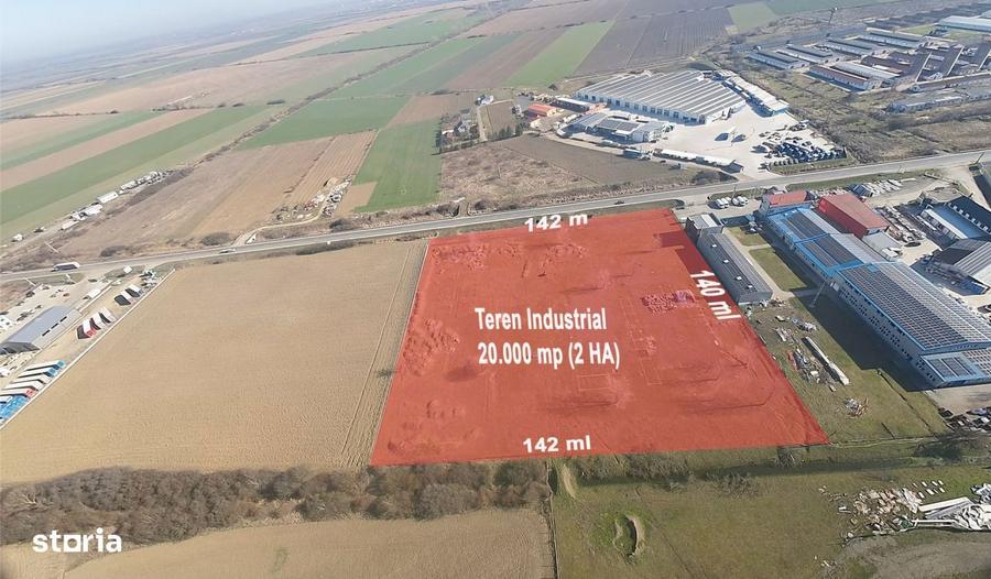 Teren de 20000 mp, în Aurel Vlaicu