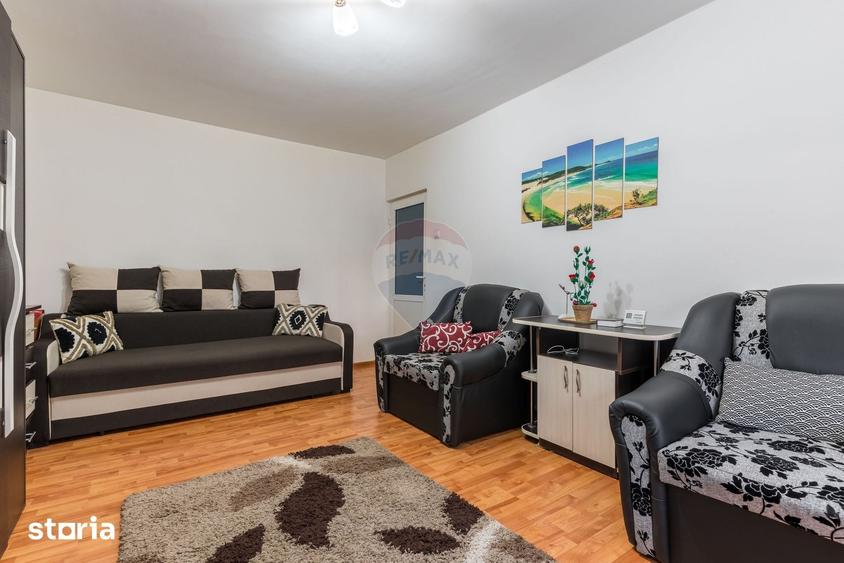 Apartament cu 2 camere, mobilat în Nord