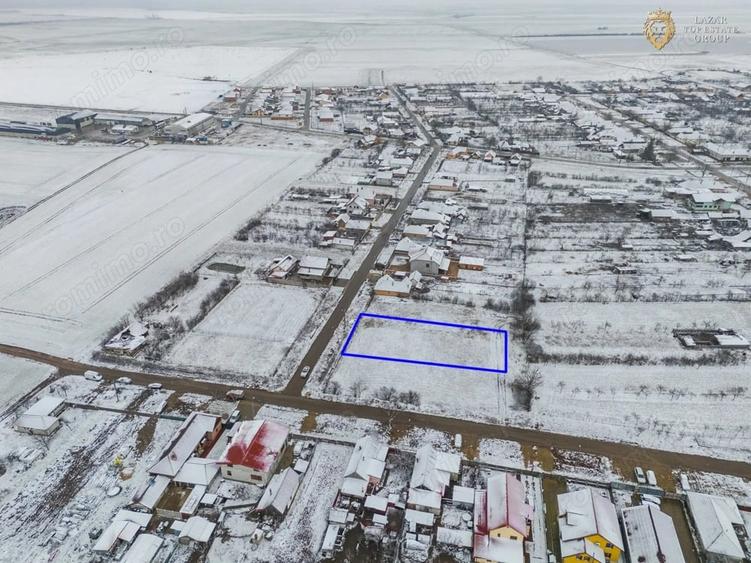 Teren de 1247 mp, în Tisa