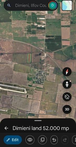 Teren Construcții intravilan de 55000 mp, în Tunari