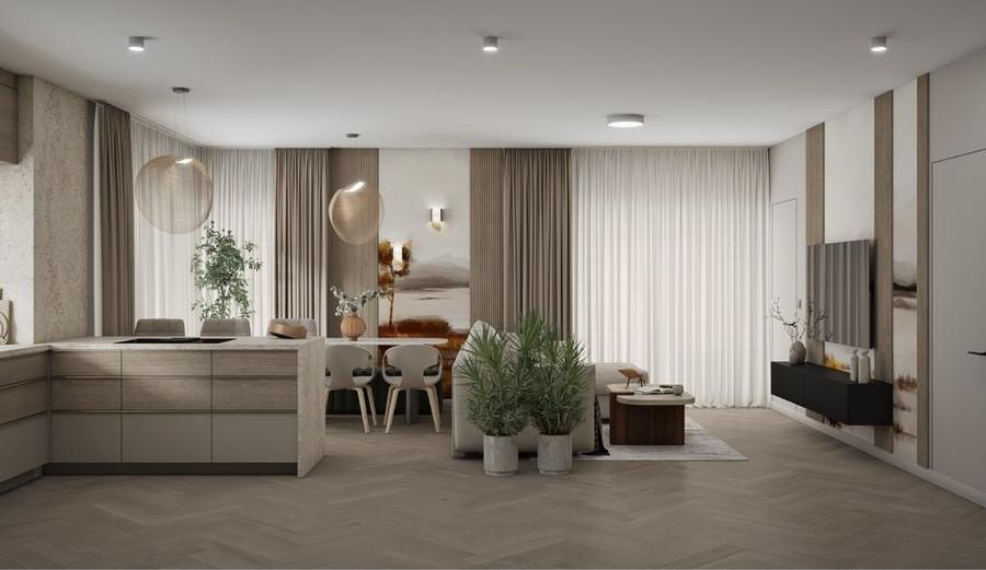 Apartament cu 3 camere decomandat în Exterior Vest