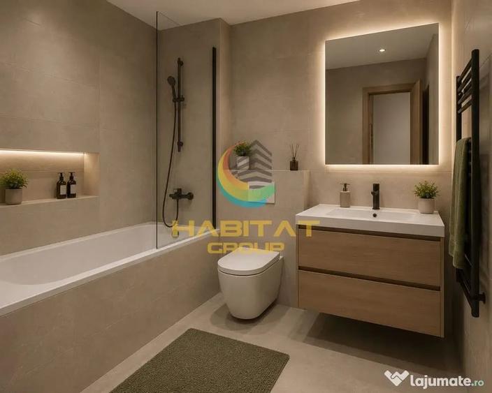 Apartament cu 2 camere decomandat în Titan