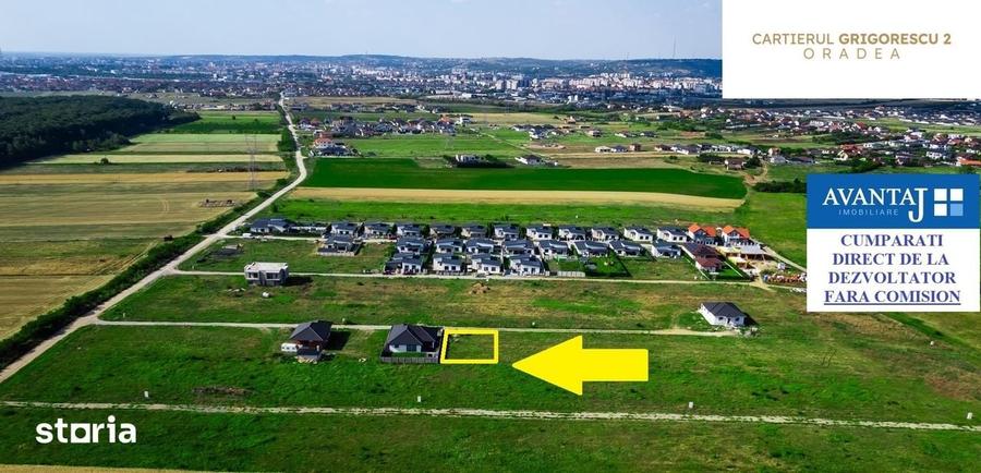 Teren de 540 mp, în Centura