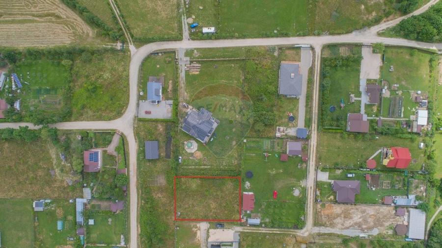 Teren Construcții intravilan de 1000 mp, în Glăjărie