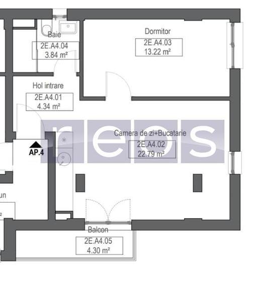 VANZARE 2 CAMERE  | ETAJ 2 | ZONA PALLADY - 5