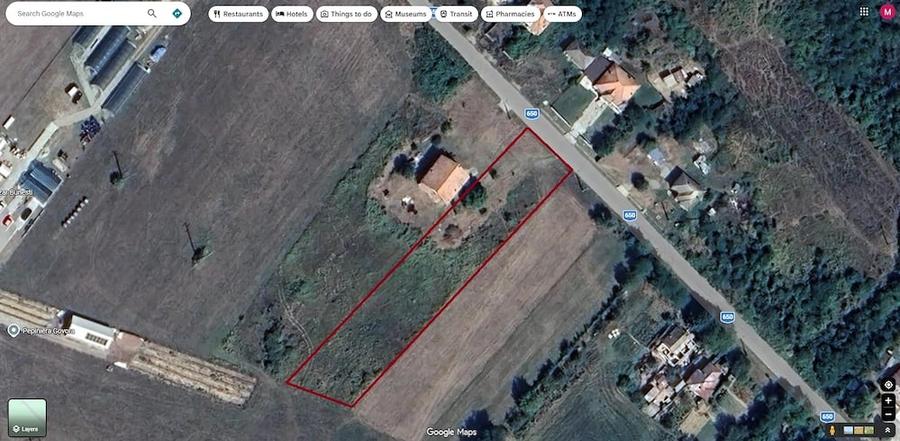 Teren de 2483 mp, în Bunești