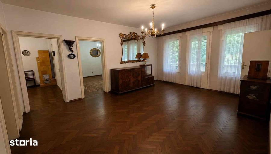 Apartament 3 camere parter in vila plus garsoniera demisol si curte. - 5
