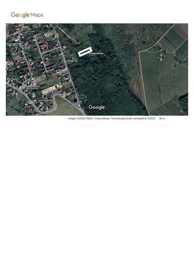 Teren de 2023 mp, în Central