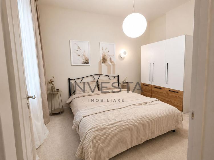 Apartament cu 2 camere semidecomandat, mobilat în Semicentral