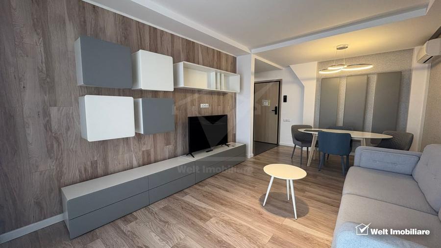 Apartament cu 2 camere semidecomandat, mobilat în Calea Turzii