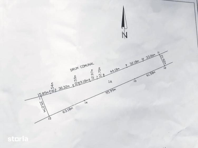 Teren de 5703 mp, în Băiculești