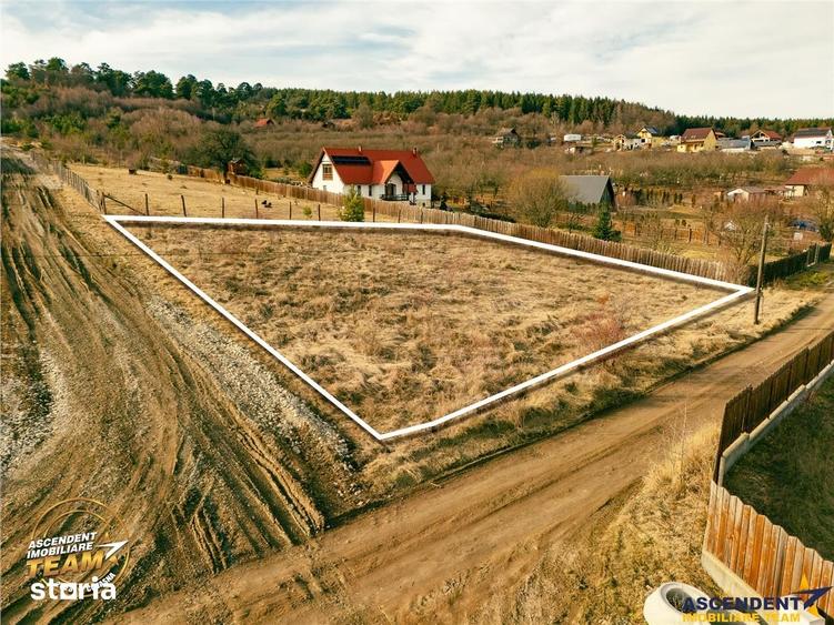 Teren de 1200 mp, în Ilieni