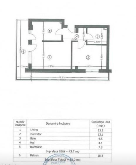 Apartament cu 2 camere decomandat, mobilat în Prelungirea Ghencea