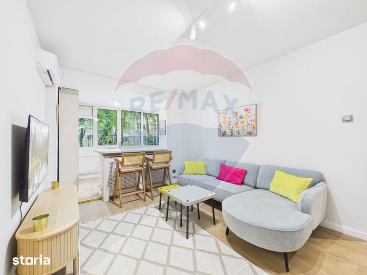 Apartament cu 2 camere, mobilat în Pajura