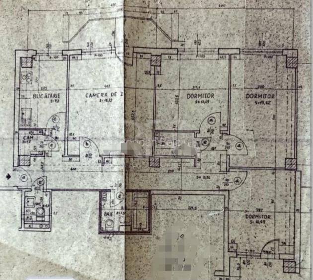 Apartament cu 4 camere decomandat în Lujerului