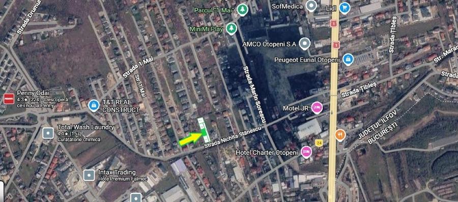 Teren Construcții intravilan de 635 mp, în Odăi