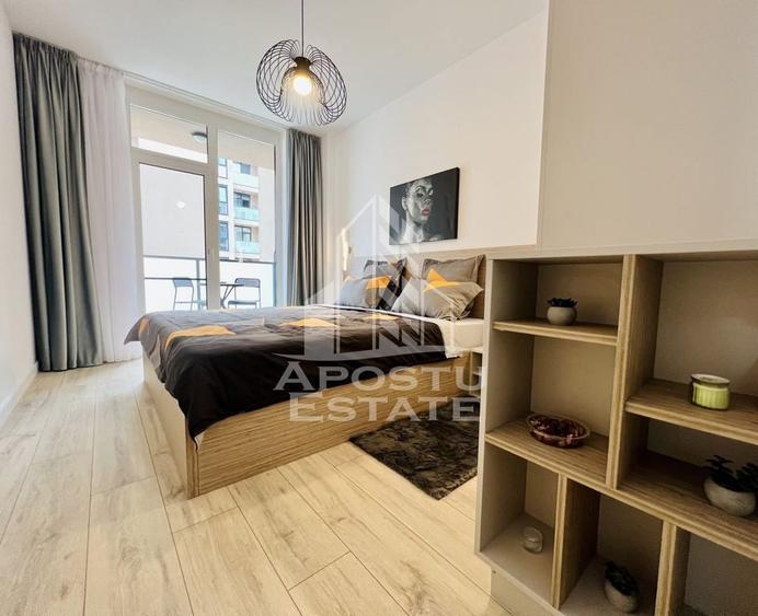 Apartament cu 2 camere semidecomandat, mobilat în Torontalului