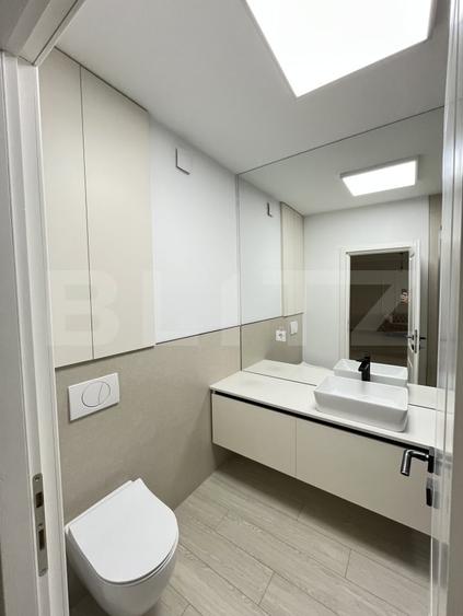 Apartament cu 2 camere decomandat, mobilat în Calea Moldovei