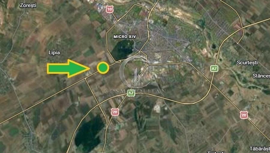 Teren intravilan de 5000 mp, în Exterior Sud
