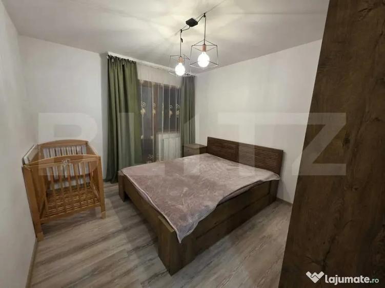 Apartament cu 3 camere semidecomandat în Florești