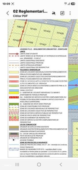 Teren Intravilan, 10000 mp, constructie case si blocuri, Sanandrei!