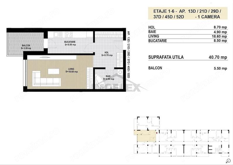 Garsoniera premium in ansamblu rezidential nou 2025.Discount pentru credit si plata cash - 2