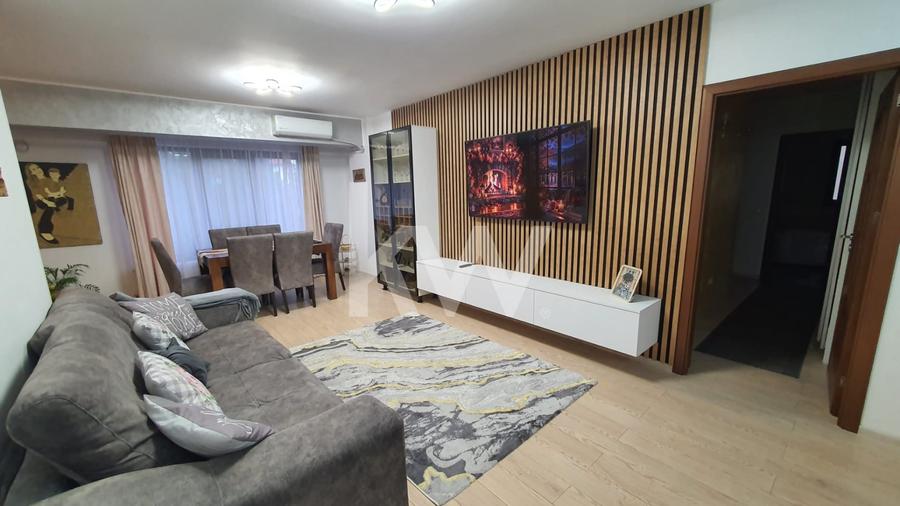 Apartament cu 3 camere semidecomandat, mobilat în Valea Lupului