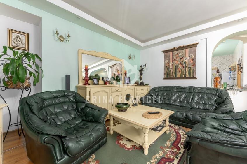 Apartament cu 4 camere decomandat, mobilat în Dorobanți