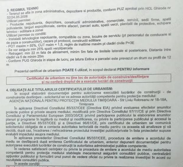 Teren de 30000 mp, în Ghiroda