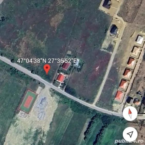 Teren Construcții intravilan de 2220 mp, în Bârnova