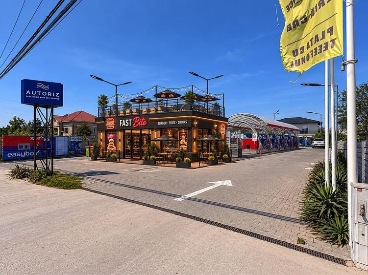 Spațiu comercial, de 65 mp, în Petrești