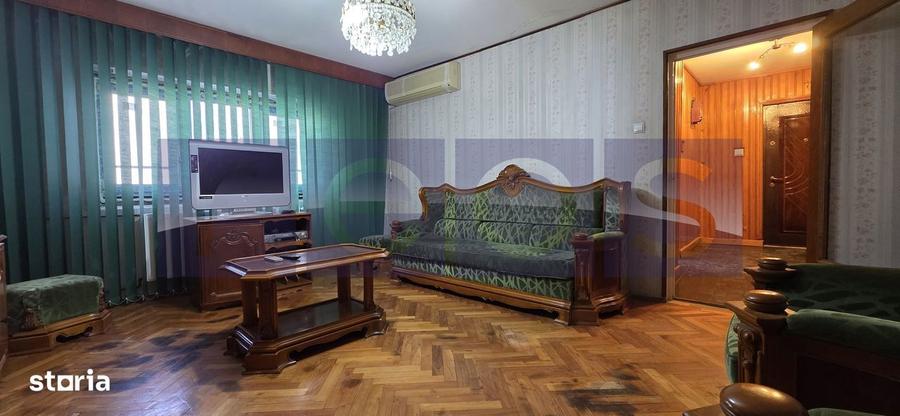 Apartament cu 3 camere decomandat, mobilat în Vitan