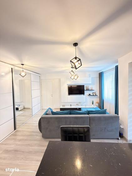 Apartament cu 2 camere, mobilat în Bucium